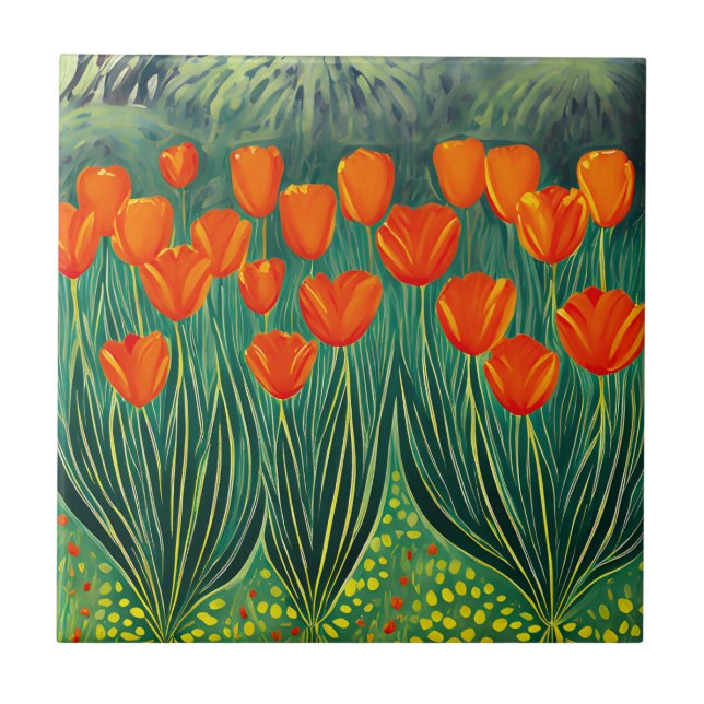 Art Orange Tulips (Frente)