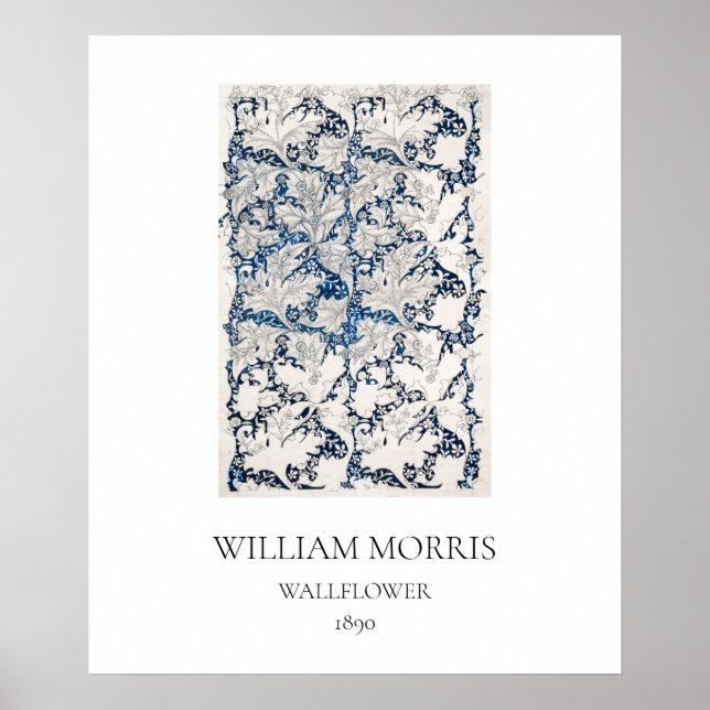 ART POSTER : WILLIAM MORRIS : WALLFLOWER (Frente)