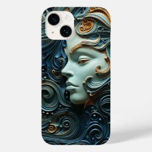 Arte 3D da Mulher Moonlit