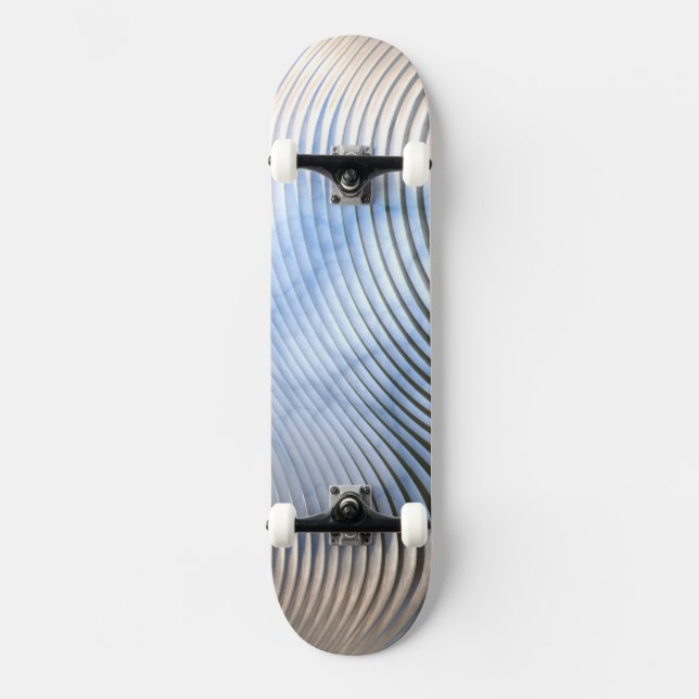 Arte Abstrata 128 Skateboard (Frente)