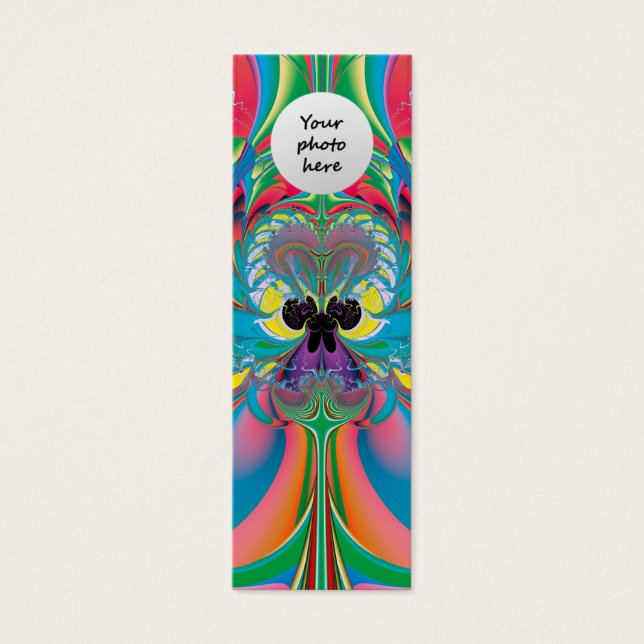 Arte Abstrata Borboleta de Verão (Frente)