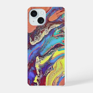 Arte Abstrata Colorida de Fluido Giratório para Ce