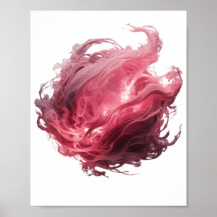 ARTE ABSTRATA EM PRATA Impressão de Moda