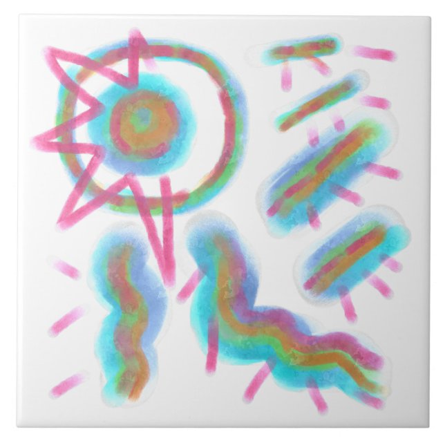 Arte abstrata funky (Frente)