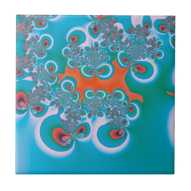 Arte Abstrata Jardim de Primavera (Frente)