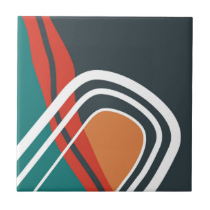Arte abstrata moderna colorida de arco-íris