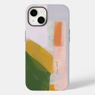 Arte abstrata moderna colorida Nome personalizado