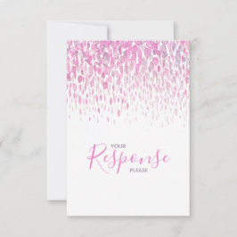 Arte abstrata rosa roxo cinza casamento resposta R