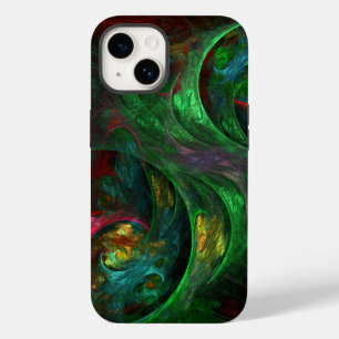 Arte abstrata verde Gênesis