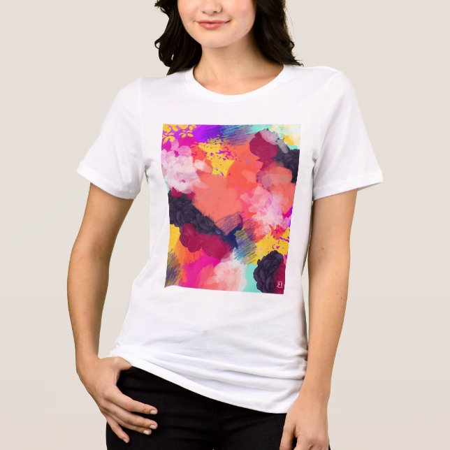 Arte abstrata vibrante (Frente)