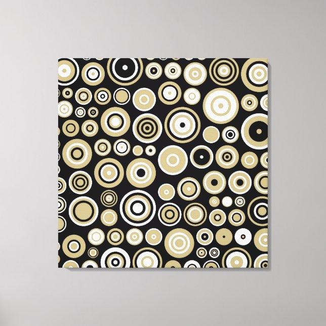 Arte Abstrato retroativa - Canvas (Frente)