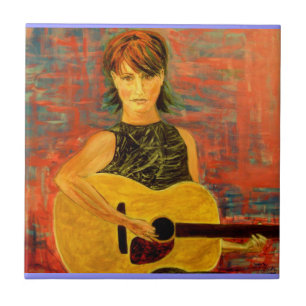 arte acústica da menina