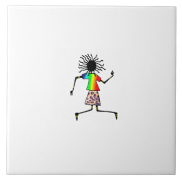 Arte Africana, Bela Dançarina Feliz