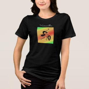 Arte Africana, Colorida, Dançarina Silhouette Incr