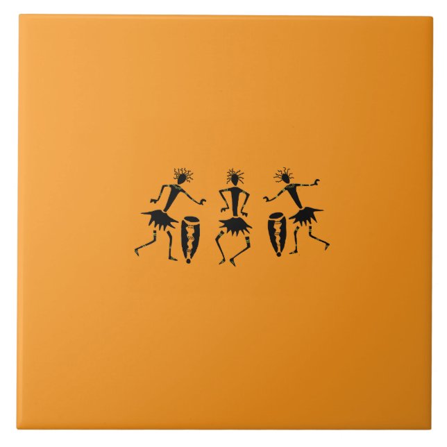 Arte Africana, Dançarinos Inspiracionais Silhouett (Frente)