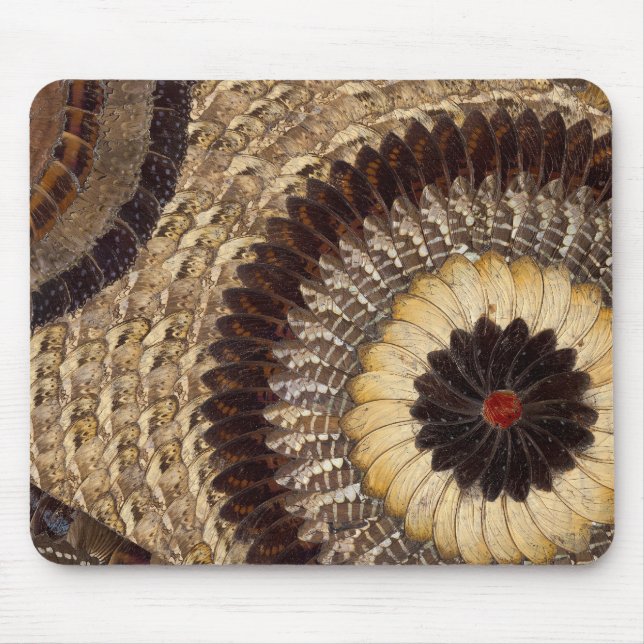 Arte africana Mousepad da asa da borboleta - art (Frente)