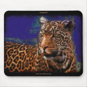 Arte africana Mousepad dos animais selvagens do