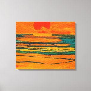Arte alaranjada gráfica da decoração da pintura