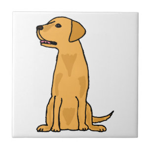 Arte amarela do cão de filhote de cachorro de