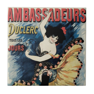 Arte Antiga Dançarina de Flamenco Nouveau, Ambassa