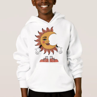 Arte boho sol e lua
