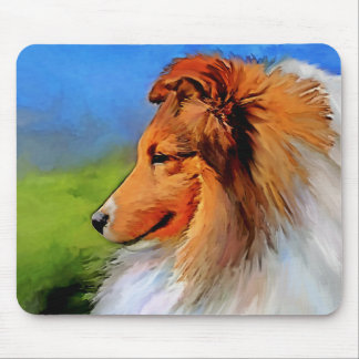 Arte bonita Mousepad de Sheltie