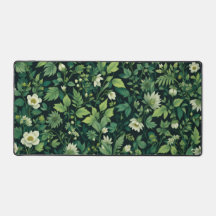 Arte Botânica Nouveau Mesa Mat - Sage Green Floral