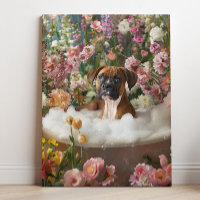 Arte Boxer | Impressão em Tela de Banheiro Arte Bo