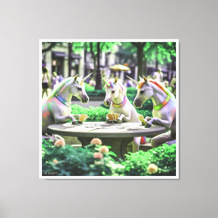 Arte Canvas 3D Digital Colorida - Muro perfeito