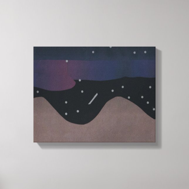 Arte canvas do Céu Noturno (Frente)