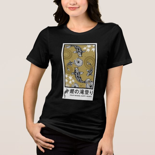 Arte Carpo Japonesa Tranquila (Frente)