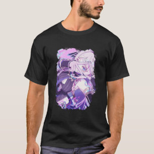 Arte Citlali Genshin 04   Camiseta Preta Básica
