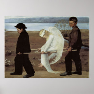 Arte Clássica Ferida Angel poster impressão