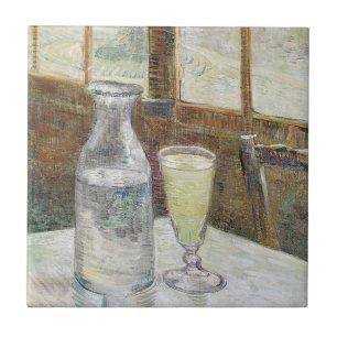 Arte Clássico de Van Gogh Café Absinto Paris