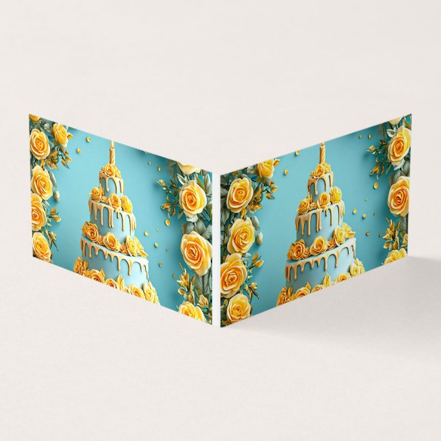 Arte colorida de aniversário (Exterior)