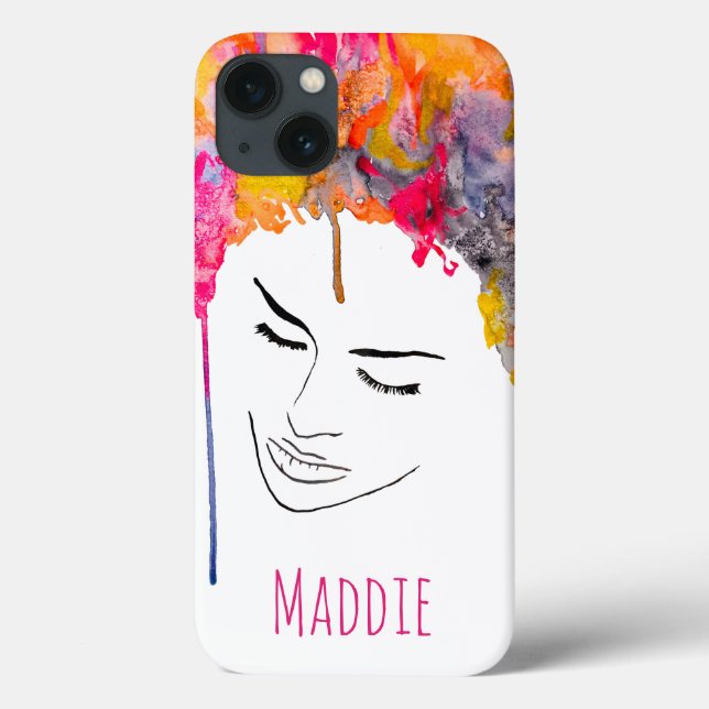 Arte colorida do arco-íris (Verso)