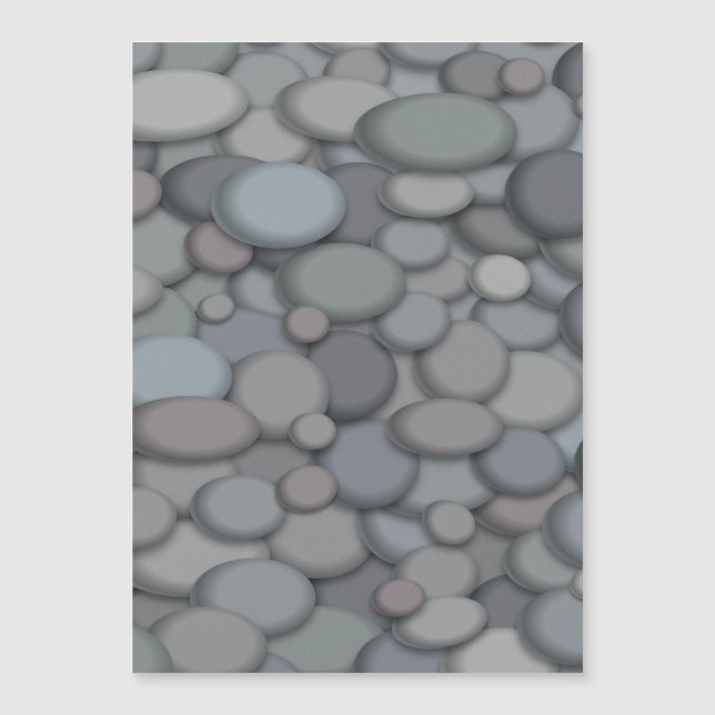 Arte Colorida River Rock Pebbles (Frente)