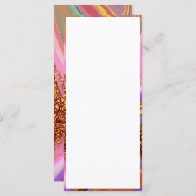 arte colorida vibratória (Frente/Verso)