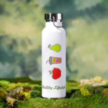 Arte Colorido de Alimentos e Bebidas para Vida Sau