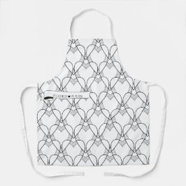 Arte com padrão cardíaco do professor