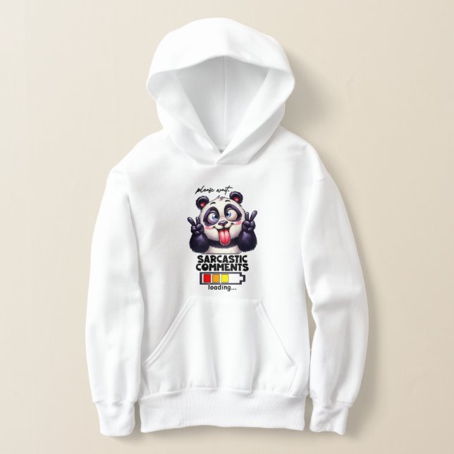 Arte com palavras de Panda de Sarcasmo Engraçado (Postura )