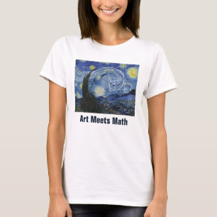 Arte Conhece Matemática, Van Gogh Conhece Camiseta