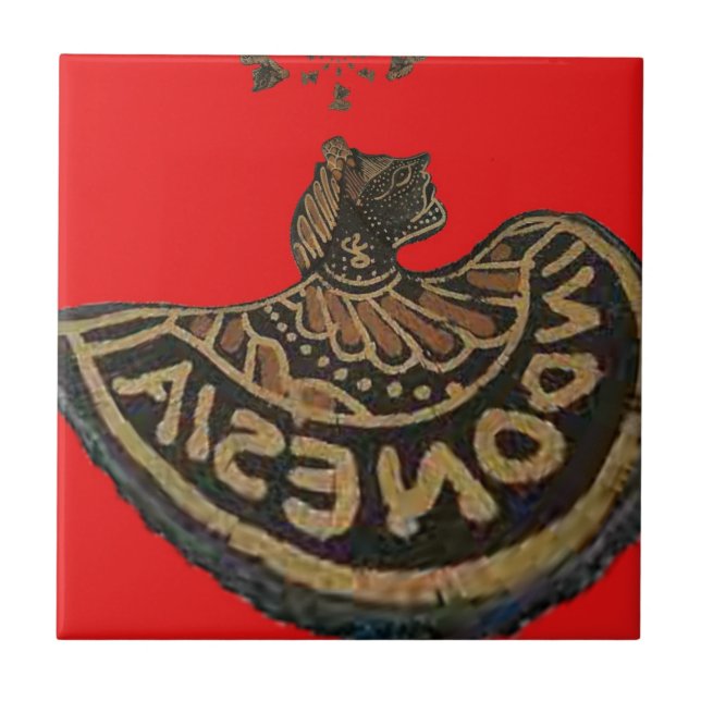 Arte Cultural De Fantoche Sombra Indonésia (Frente)