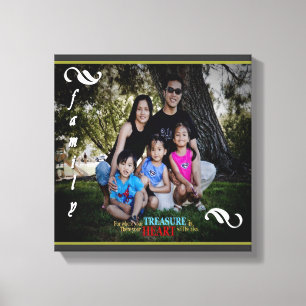 Arte customizável da parede das canvas da foto de