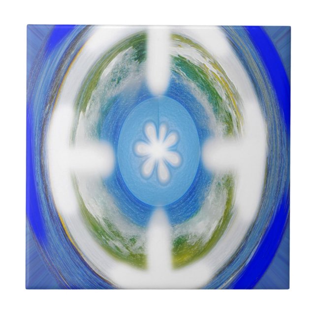 Arte da eternidade azul (Frente)