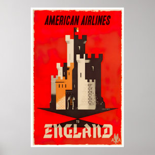 Arte da Inglaterra, impressão do castelo inglês E