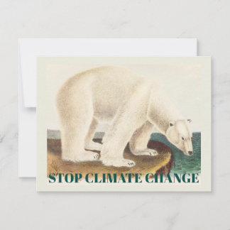 Arte da Mudança Climática do Urso Polar do Ártico