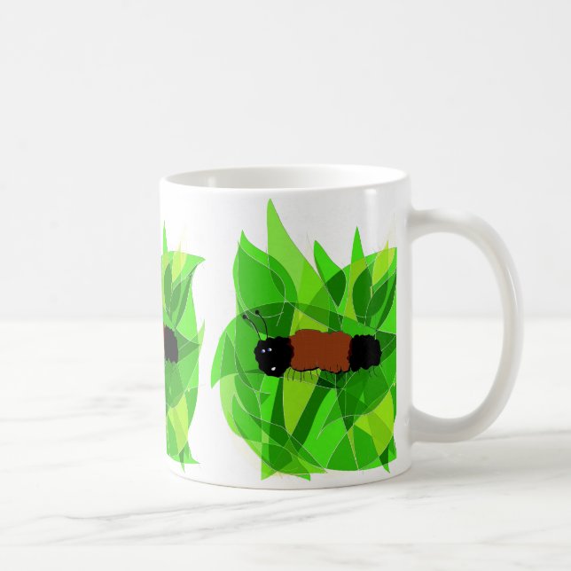 Arte da natureza do urso Woolly na caneca de café (Direita)