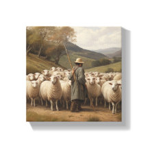 Arte da Parede da Canvas de Tranquilidade Pastoral