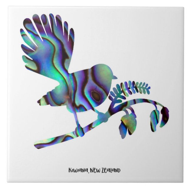 Arte da parede de Kiwiana do azulejo (Frente)